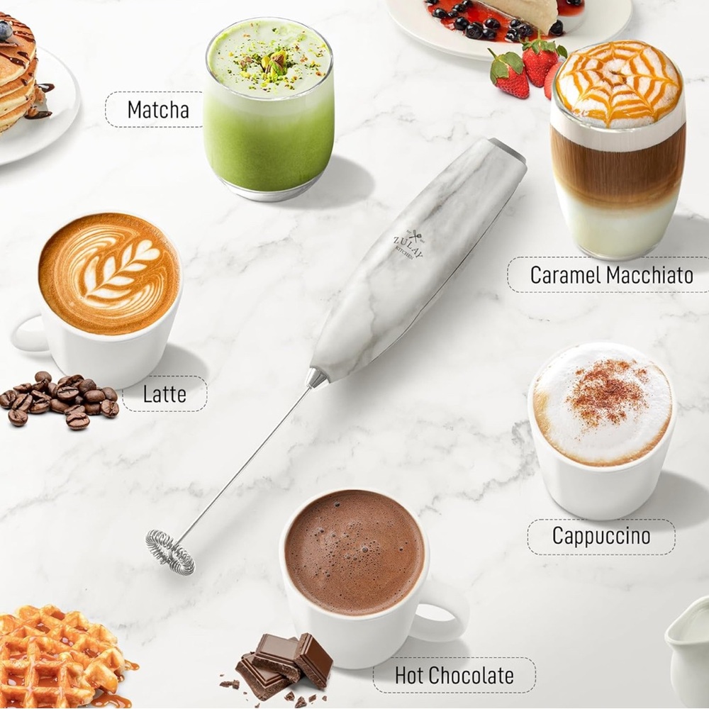 Zulay Powerful handheld Milk Frother